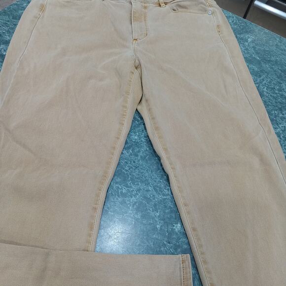 J. Jill Denim Boyfriend Straight Leg Ankle Sz 12 Waist 34” Inseam 29” Mid Rise - Picture 3 of 11